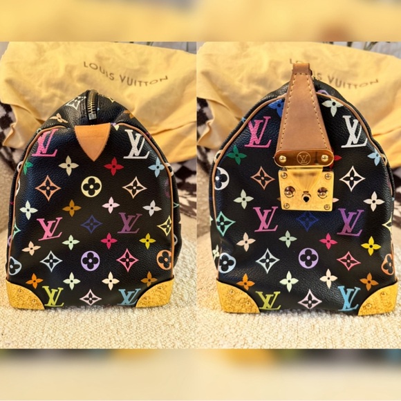 ✨AUTHENTIC✨ Louis Vuitton x Murakami Multicolor Speedy 30 - Picture 6 of 15